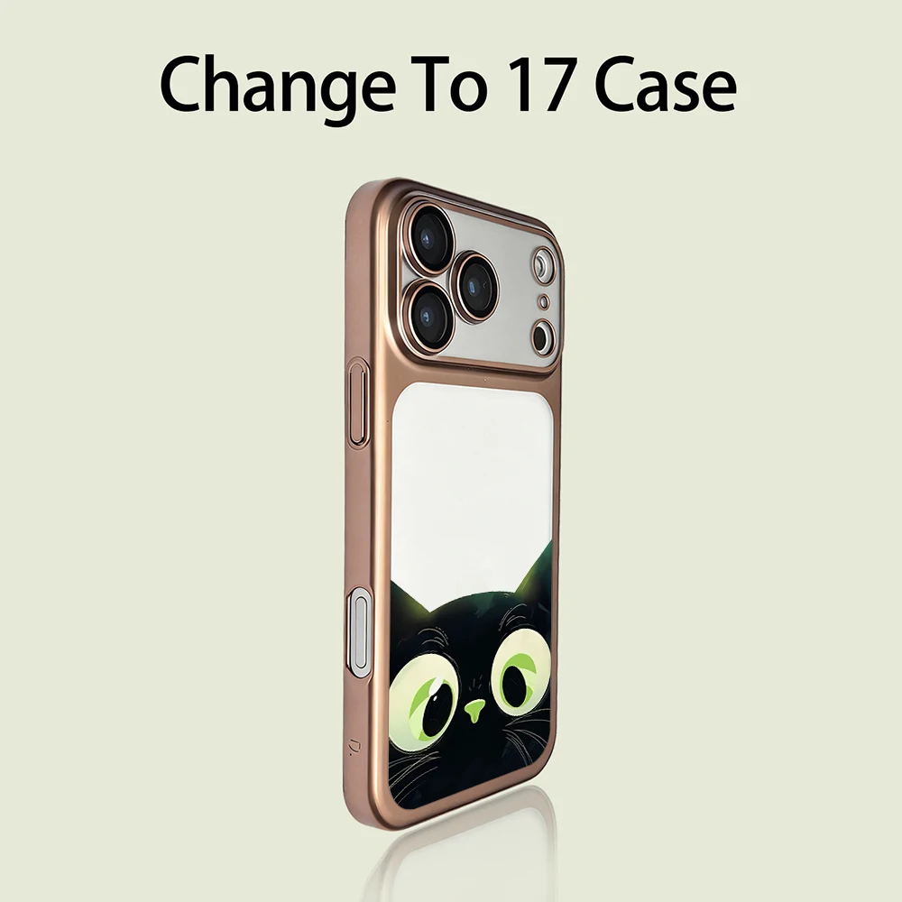 Niedliche Kätzchen-PC-Schutzhülle für iPhone 13 Pro Max Hüllen iPhone 17 11 12 13 ProMax 16 14 15 Plus 17 Air Sturzsichere Lustige Katzenhülle – Detail 9