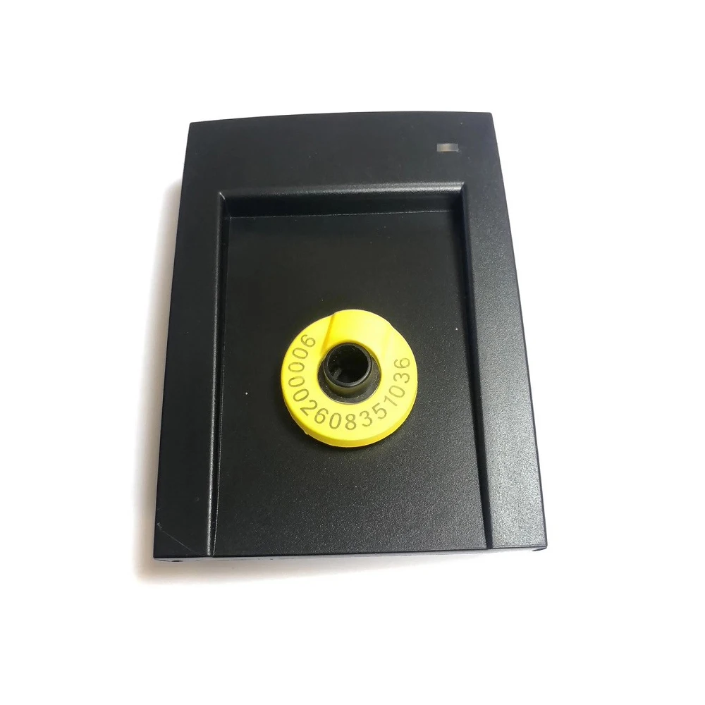 RFID LF ID قارئ سطح المكتب-الكاتب دعم EM4305 T5577 125 كيلو هرتز الحيوان الأذن علامة AGV العلامة 134.2 كيلو هرتز LF أنبوب زجاجي قارئ/الكاتب