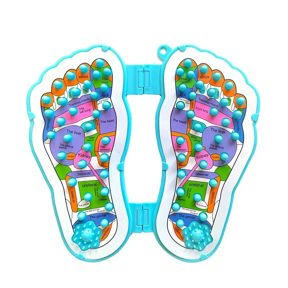 

Therapy Health Care Tool Toe Pressure Reflexology Massage Mat Foot Acupressure Point Massager Plantar Massager Foot Massage Pad