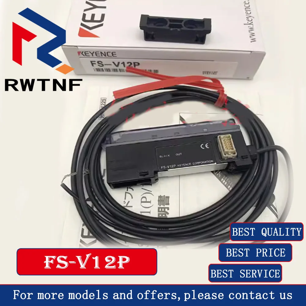Brand New Genuine FS-V12P KEYENCE digital fiber amplifier sensor 100% Original, stock in stock