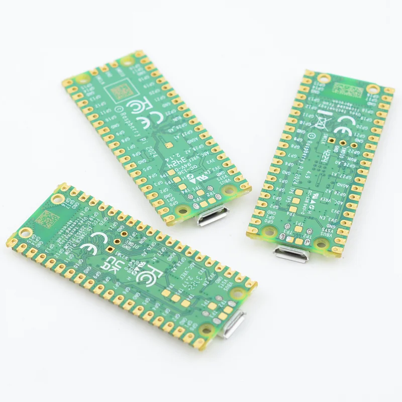 Raspberry Pi Pico 2 W RP2350 Pico2W ARM Cortex-M33 وRISC-V Hazard3 Wi-Fi4 Bluetooth5.2 CYW43439
