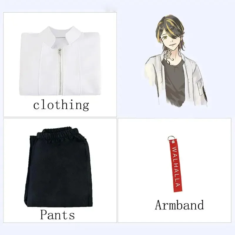 AA 1 الدب البيت أنيمي طوكيو المنتقمون Kazutora Hanemiya تأثيري حلي معطف سترة Valhalla Unifo w1a2t جديد 2025