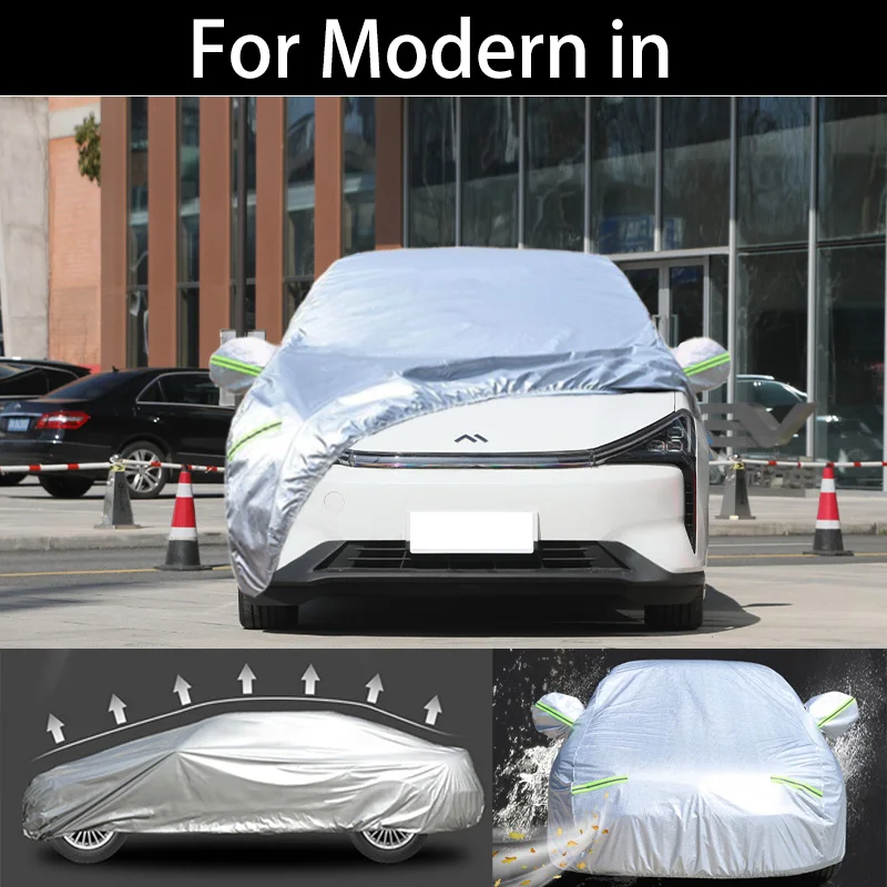 

For Modern in car Cover Dustproof Outdoor Indoor UV Snow Resistant Sun rain Protection waterproof hail cover for car