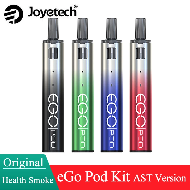 Original Joyetech eGo Pod Kit AST Version 1000mAh battery 2ml Cartridge Pod No button Vaporizer Electronic Cigarette MTL Vape