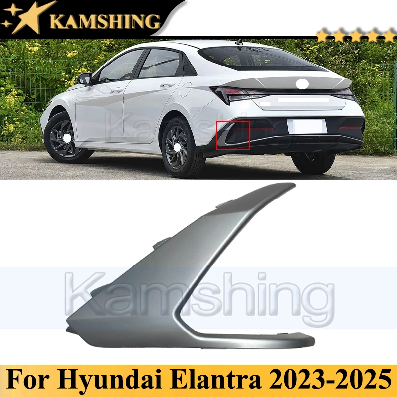 

Kamshing Rear Bumper Decoration Strip For Hyundai Elantra 2023-2025 Rear Trim Strip Rear Bumper Light Strip