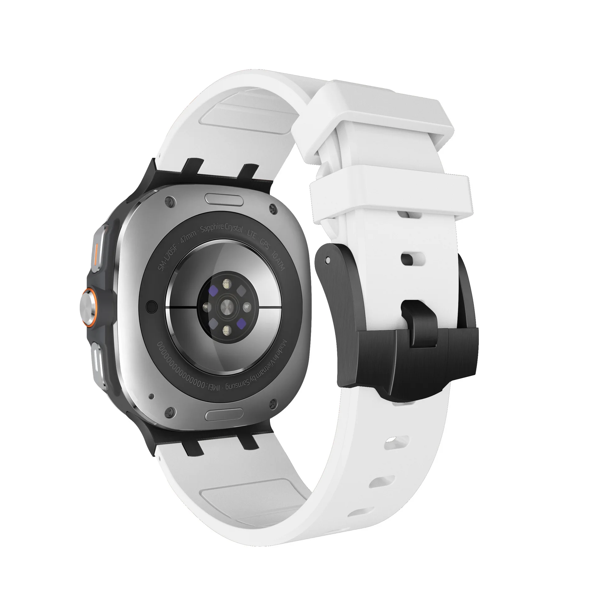 Correa deportiva de silicona para Samsung Galaxy Watch Band 8 Classic 46mm 40mm 44mm Correa pulsera suave para Galaxy Watch Ultra 2025 hombres