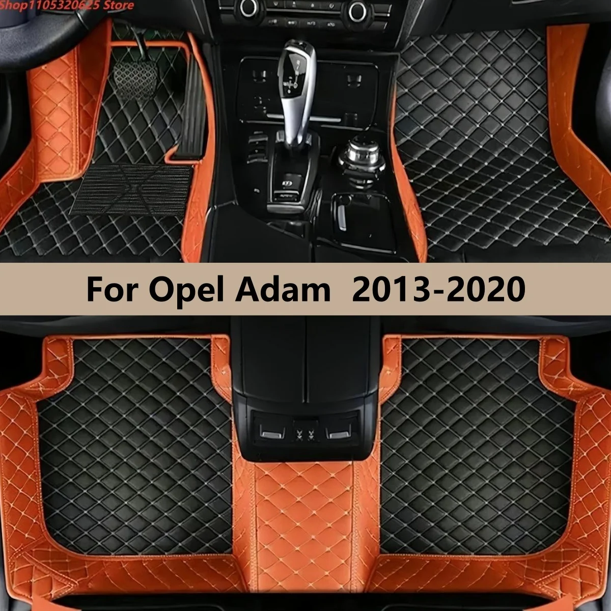 

Custom Car Floor Mats Fit For Opel Adam 2013 2014 2015 2016 2017 2018 2019 2020 Auto Carpets Foot Coche Accessories