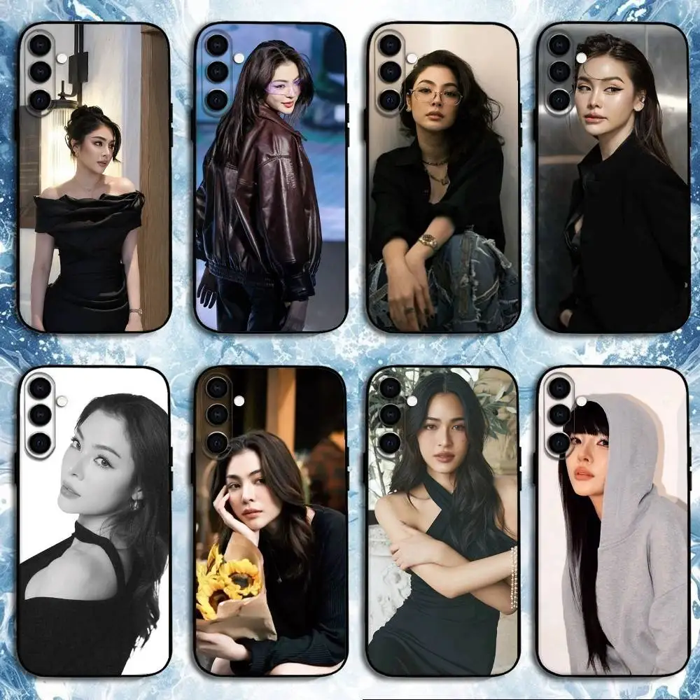 

Peraya Malisorn Faye Phone Case For Samsung Galaxy A73,A72,A71,A70,A53,A52,A51,Others Soft Black Shell