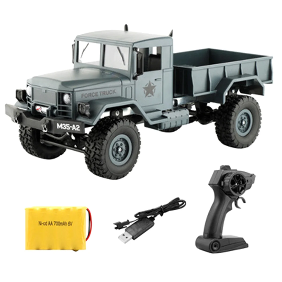 RC Hobby Toys Truck Off-Road Sport Cars 4WD 2.4Ghz Terrain Vehicle Gifts for Kids and Adults