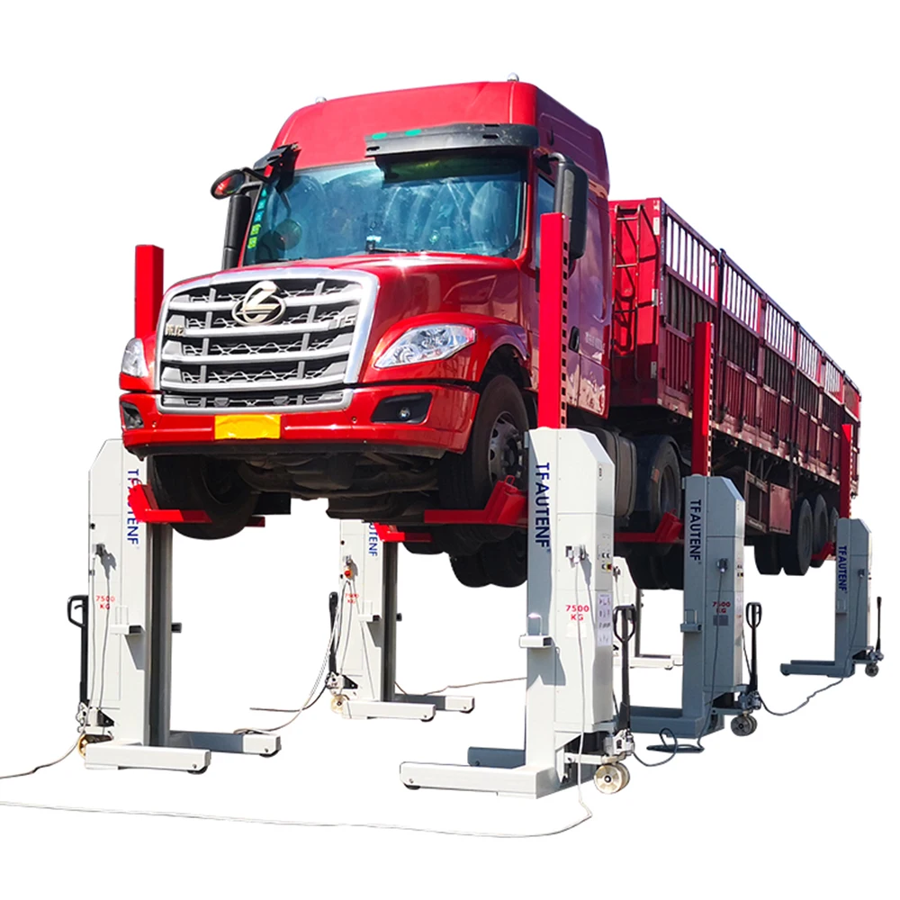 Heavy Duty Lift/Mobile Columns Tire-lifting Truck Lift/Single Post Hydraulic Cylinder Tire Lifting