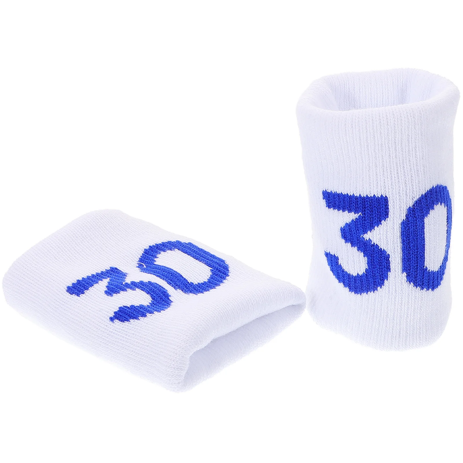 

1Pair Sports Wrist Brace Elastic Polyester Sweatband Wrist Wrap Durable for Basketball Football Running Fitness