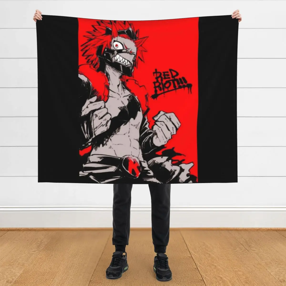 

Eijiro Kirishima Throw Blanket Blankets For Sofas Luxury Throw Comforter Nap Blankets