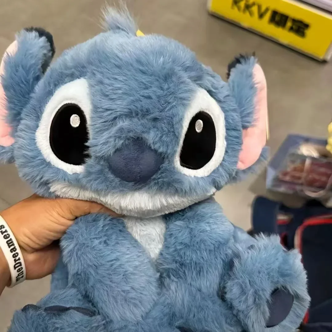 30-55Cm Disney Stitch Pluche Knuffels Anime Leuke Cartoon Stand Stitch Knuffels Poppen Kawaii Kussen Gevulde Kid verjaardagscadeautjes