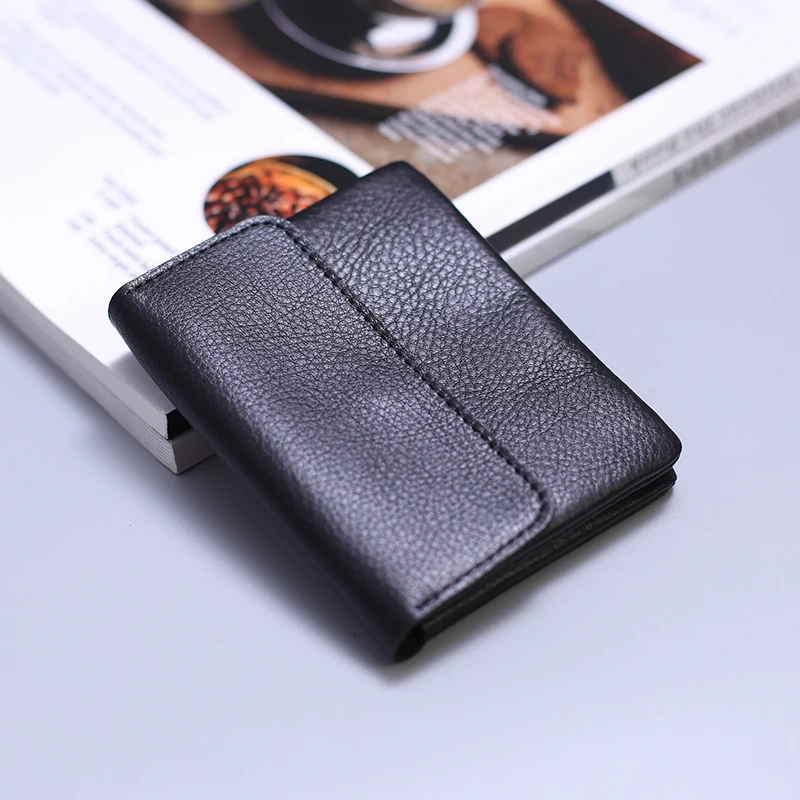 Echtes Leder frauen Geldbörse Weiche Männer Brieftaschen Handmade Handgemachte Magnetische verschluss design Karte Halter Mode doppel-reißverschluss