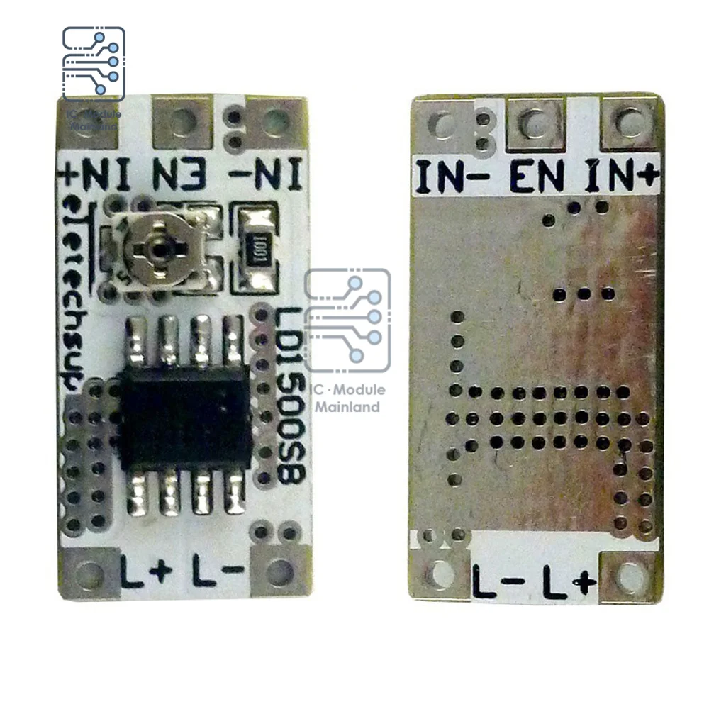 Adjustable Current LED Driver DC 3.3V 3.7V 5V LED Driver 28-1500MA Constant Current Adjustable Module for Arduino