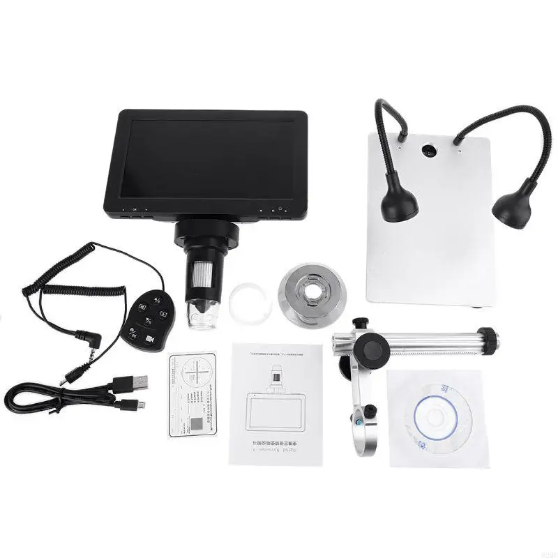 

92MF Professional USB Digital Microscope 1200X LED Electronic Microscope Endoscope Zoom Camera Magnifier For PCB Phone Repair