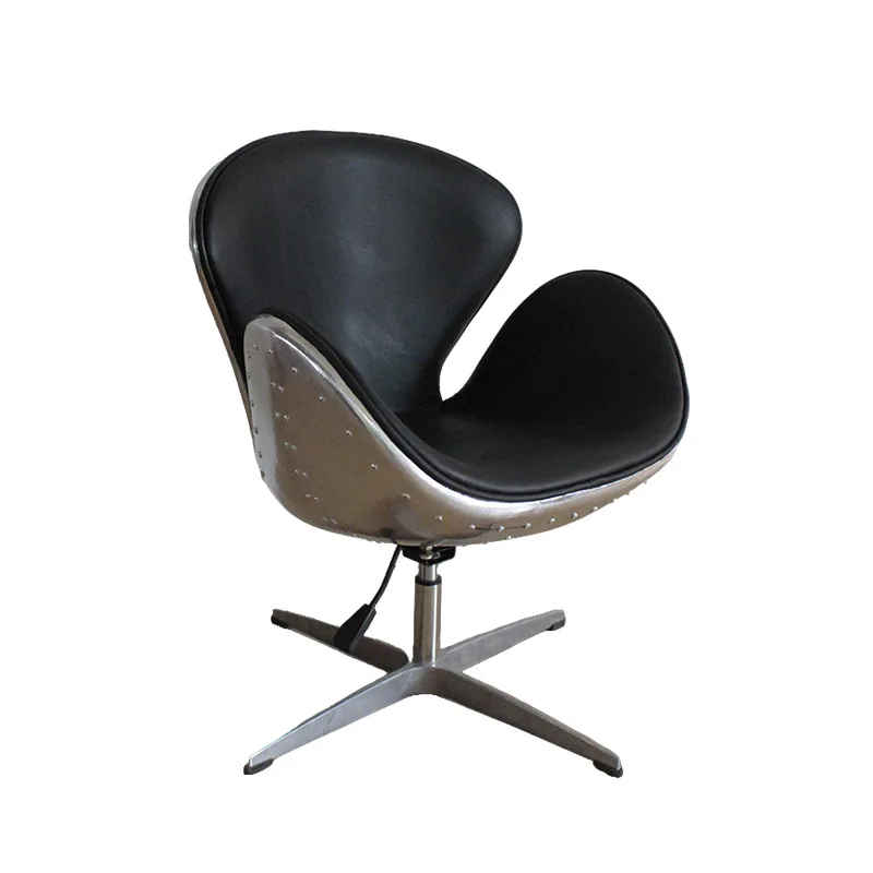 

Swan Chair Aluminum Swan Chair Living Room Bedroom Balcony Lazy Chair Creative Personality Simple Wind