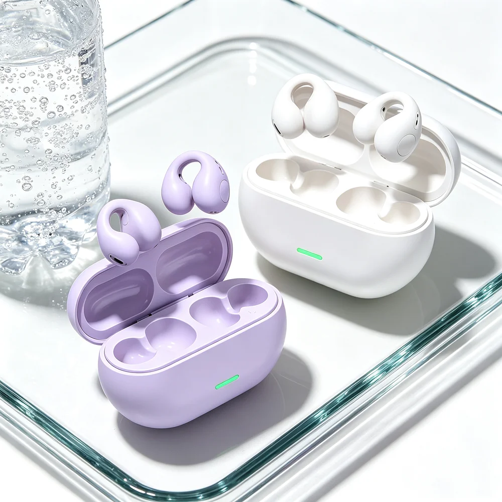 TWS Fone Bluetooth Earbuds Wireless Earbuds Deliver Immersive Stereo Tone, Soft Ear Tips, Portable Container for Outdoor