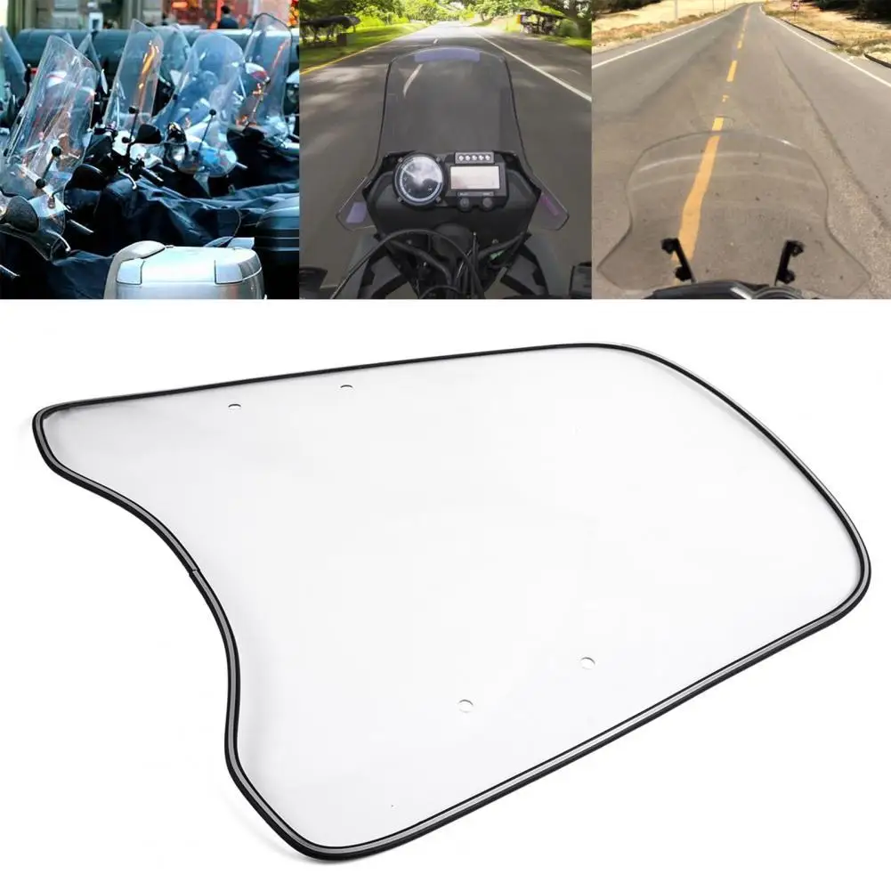 

Direct Replacement Transparent Motorcycle Extension Spoiler Windshield for Motorbike