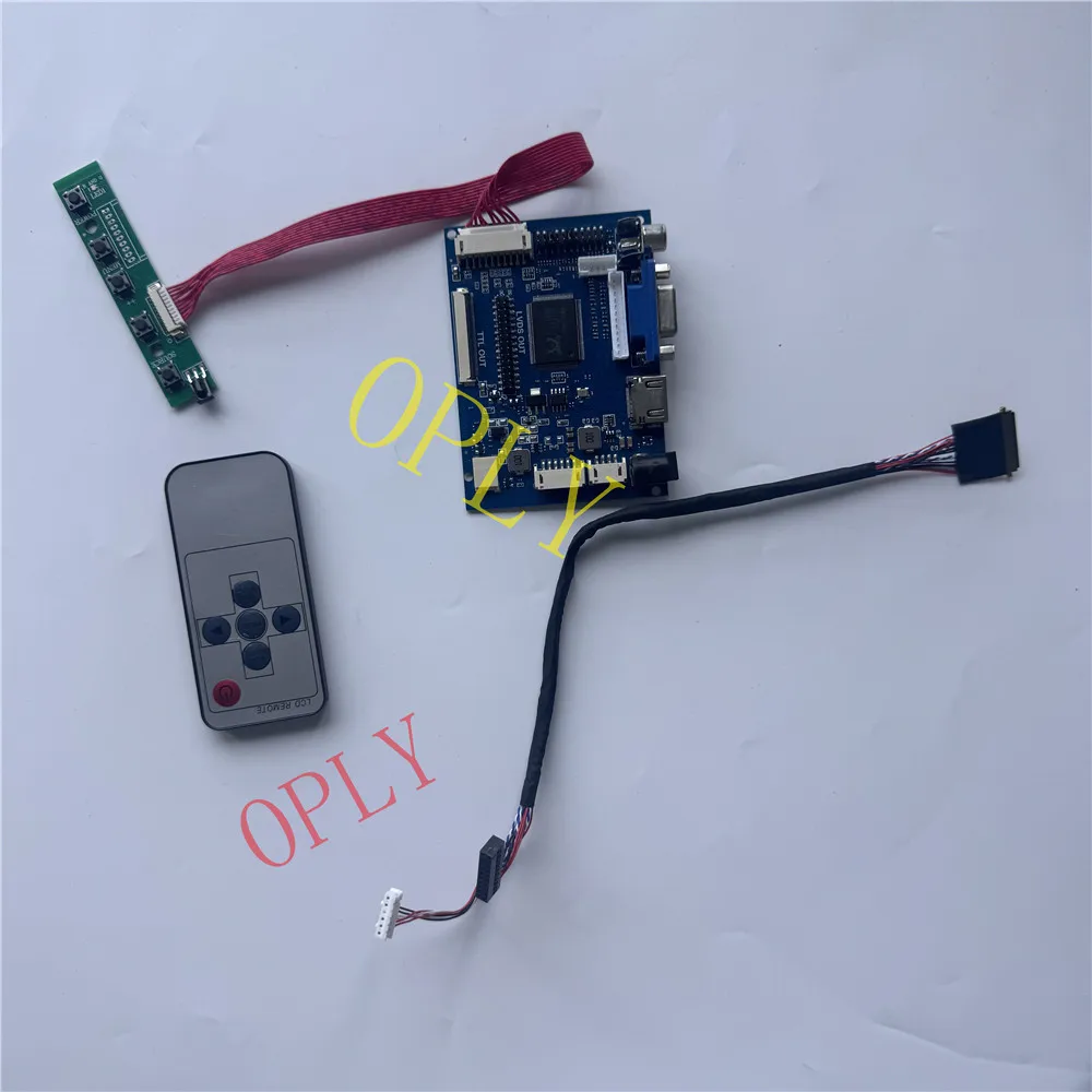 40Pin For B101AW06 V1 B101AW06 V0 B101AW06 WLED VGA 2AV HDMI-Compatible LCD Panel LVDS 1024×600 Display Controller board Kit