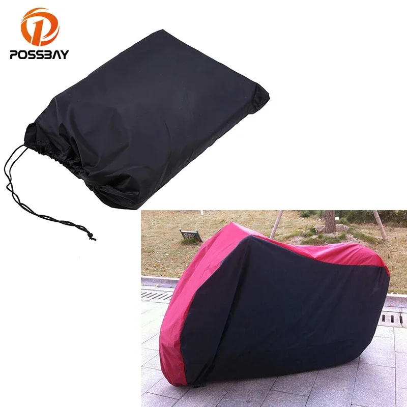 

M L XL XXL 180T Motorcycle Rain Cover All Season Windproof Dustproof UV Protective Outdoors Motorbike Electric Bicycle Covers