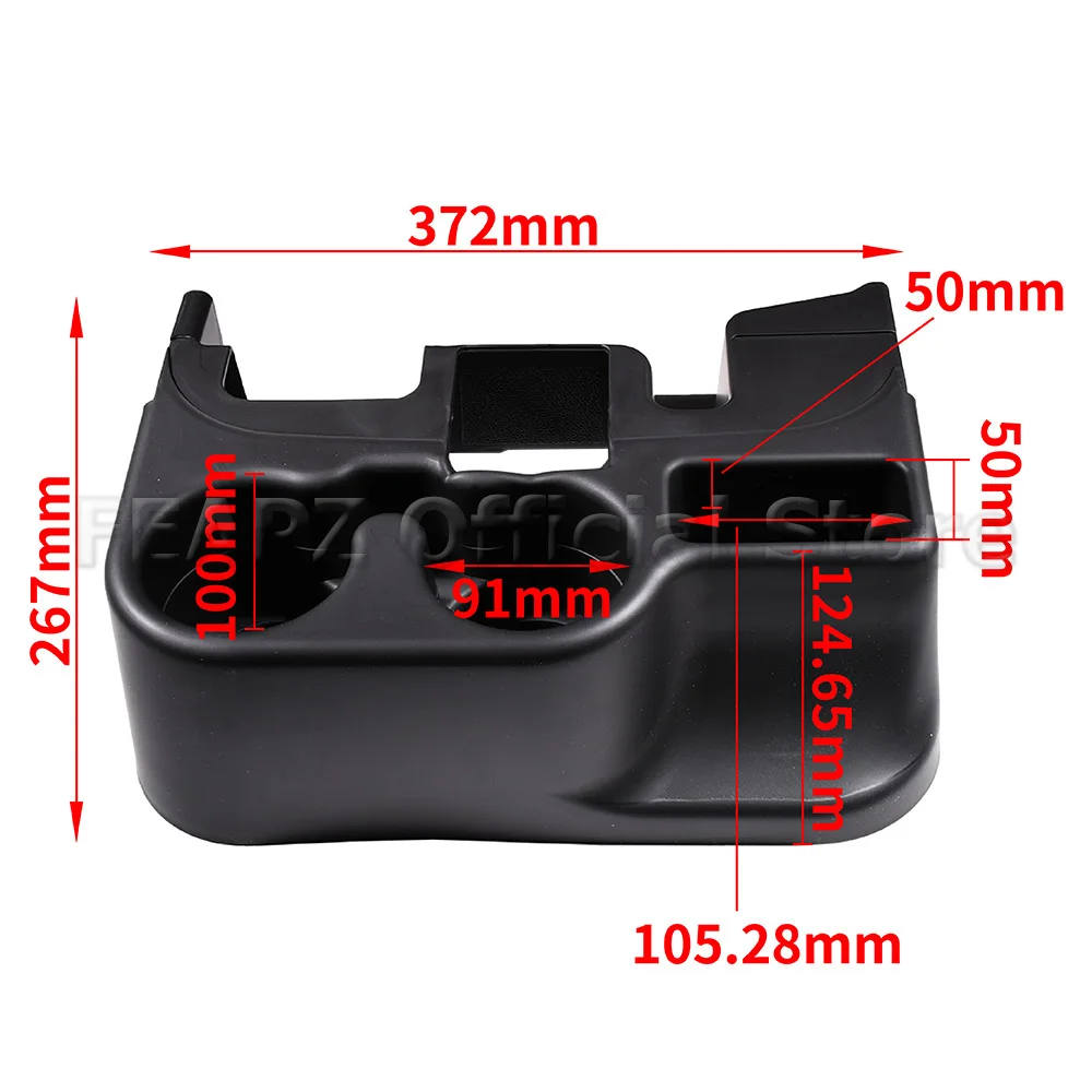 1Pc For Dodge Ram 1500 2500 3500 2000 2001 SS281AZAA Car Front Armrest Center Console Water Drink Cup Holder Car Accsesories