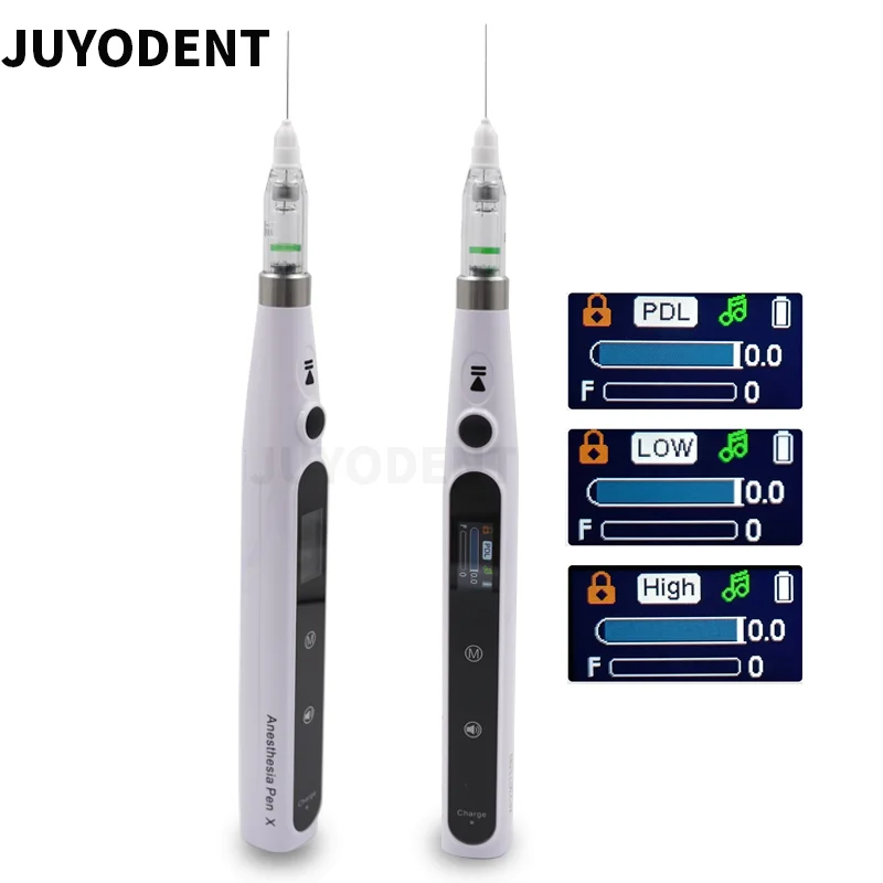 Dental Anesthesia Injector Portable Painless Wireless Local Anesthesia with Operable LCD Display Chargeable Dental Equipment