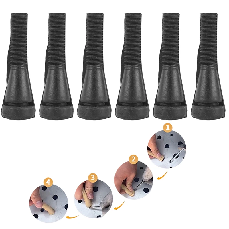 20/50Pcs Poultry Rubber Rod Pigeon Quail Length 60 MM Rubber Plucking Fingers Removal Machine Glue Stick Plucker Poultry Supplie