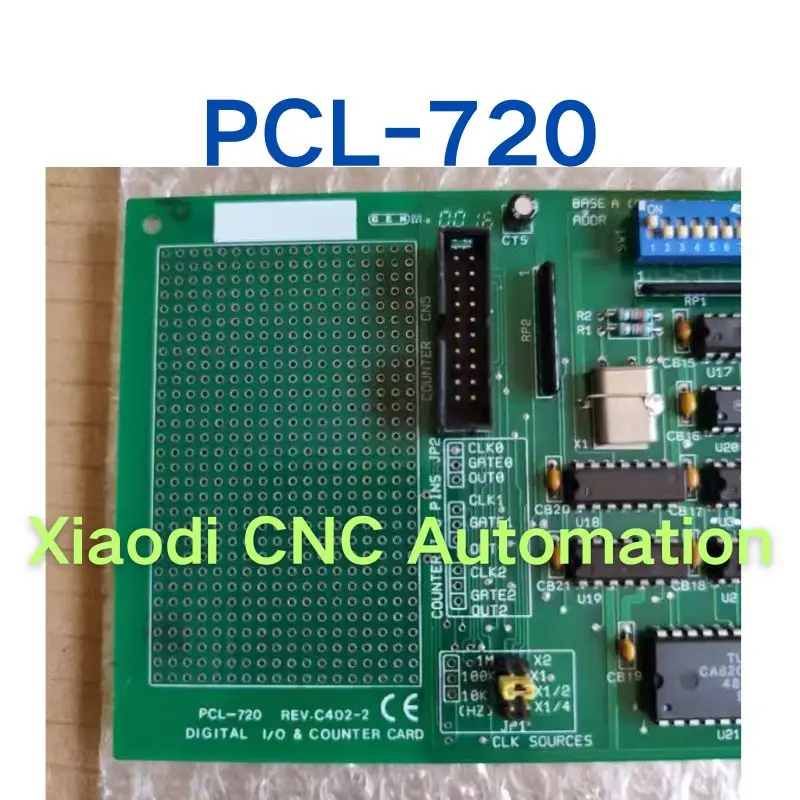 Second hand PCL-720 REV.C402-2 data acquisition card tested OK and shipped quickly