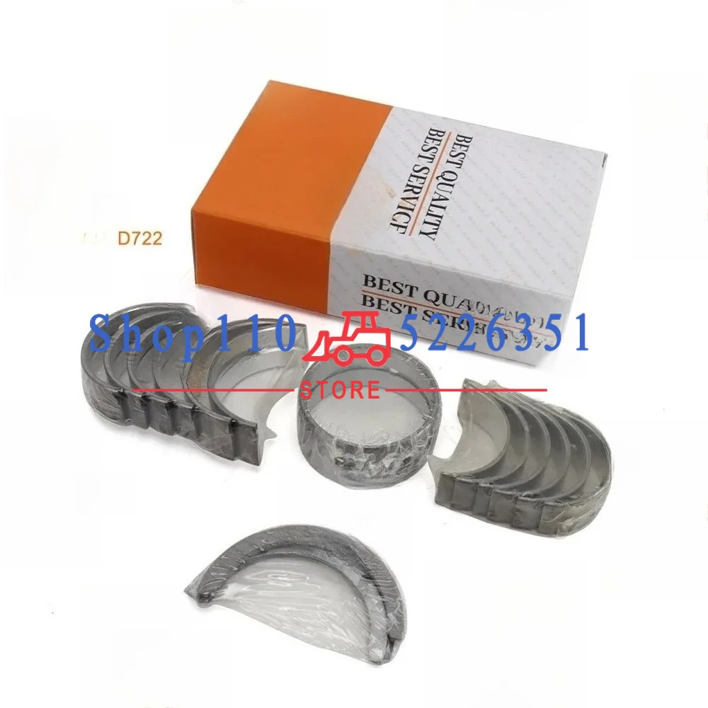 

D722 Crankshaft Main Bearing & Connecting Rod Bearing For Kubota Engine D722