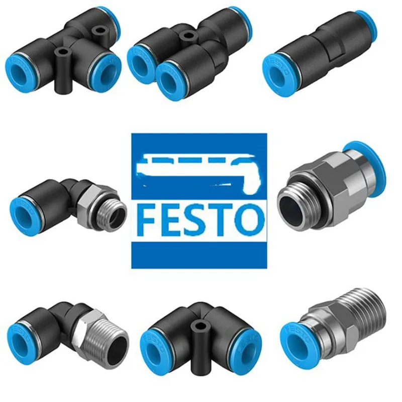 Imagem -04 - Festo ar Montagem 193967 193970 Gr-qs4 Gr-qs6 Gr-qs8 Gr-qs10 Gr-qs-12 Gro-qs-4 Gro-qs-6 Gro-qs9 Gro-qs-10 Gro-qs-12 10 Pcs