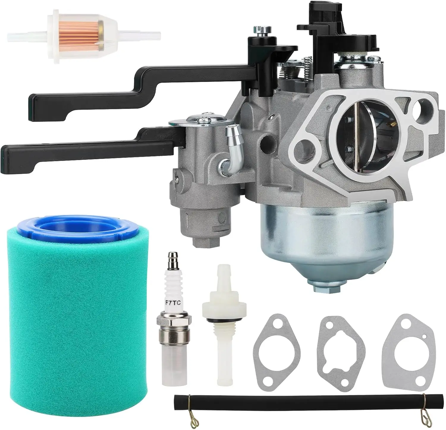 For 17 853 05-S Carburetor kit for Kohler CH395 Command Pro 9.5HP 277cc Engine with 17 083 03-S Air Filter Replace 1785305-S 17-