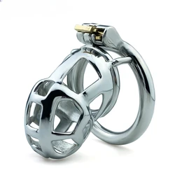 New Stainless Steel Cobra Standard Lock Cylinder Hidden Lock Chastity Lock Smooth Anti-escape Control Chastity Device