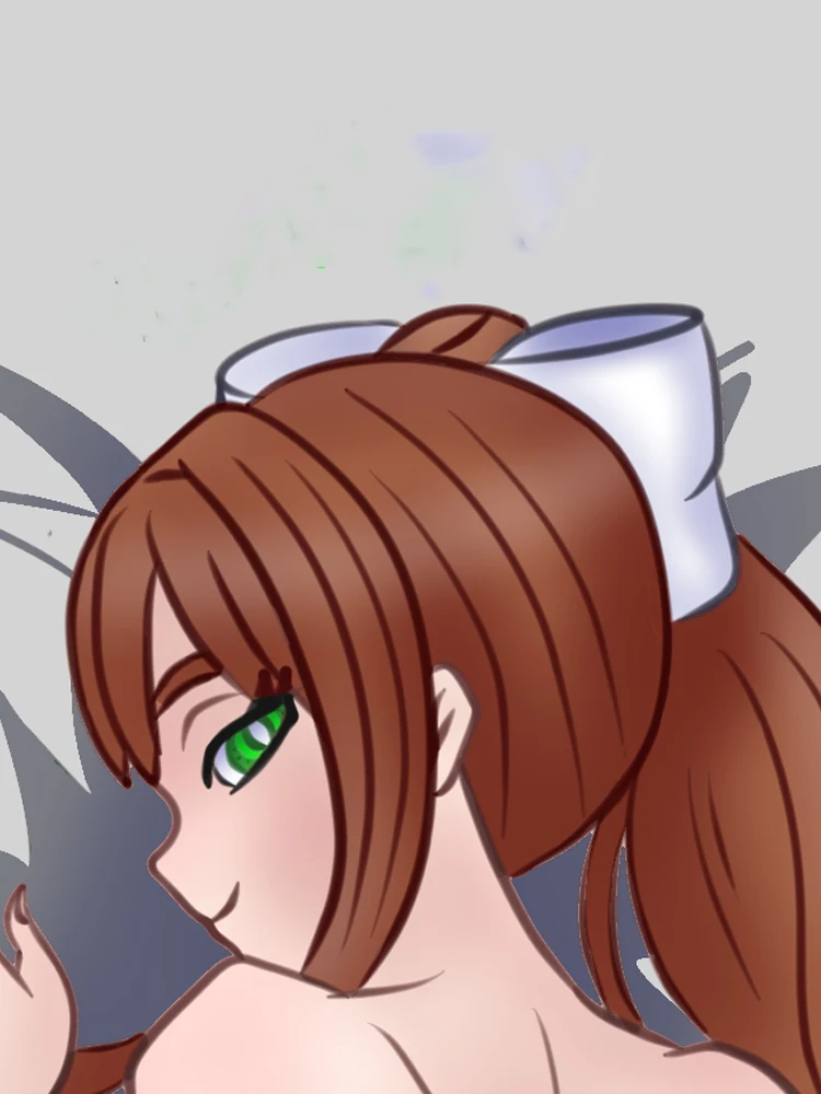 Monika Anime Dakimakura Pillow Cover Double Sided Print Hugging Body Pillow Case Multi Size 120-180cm
