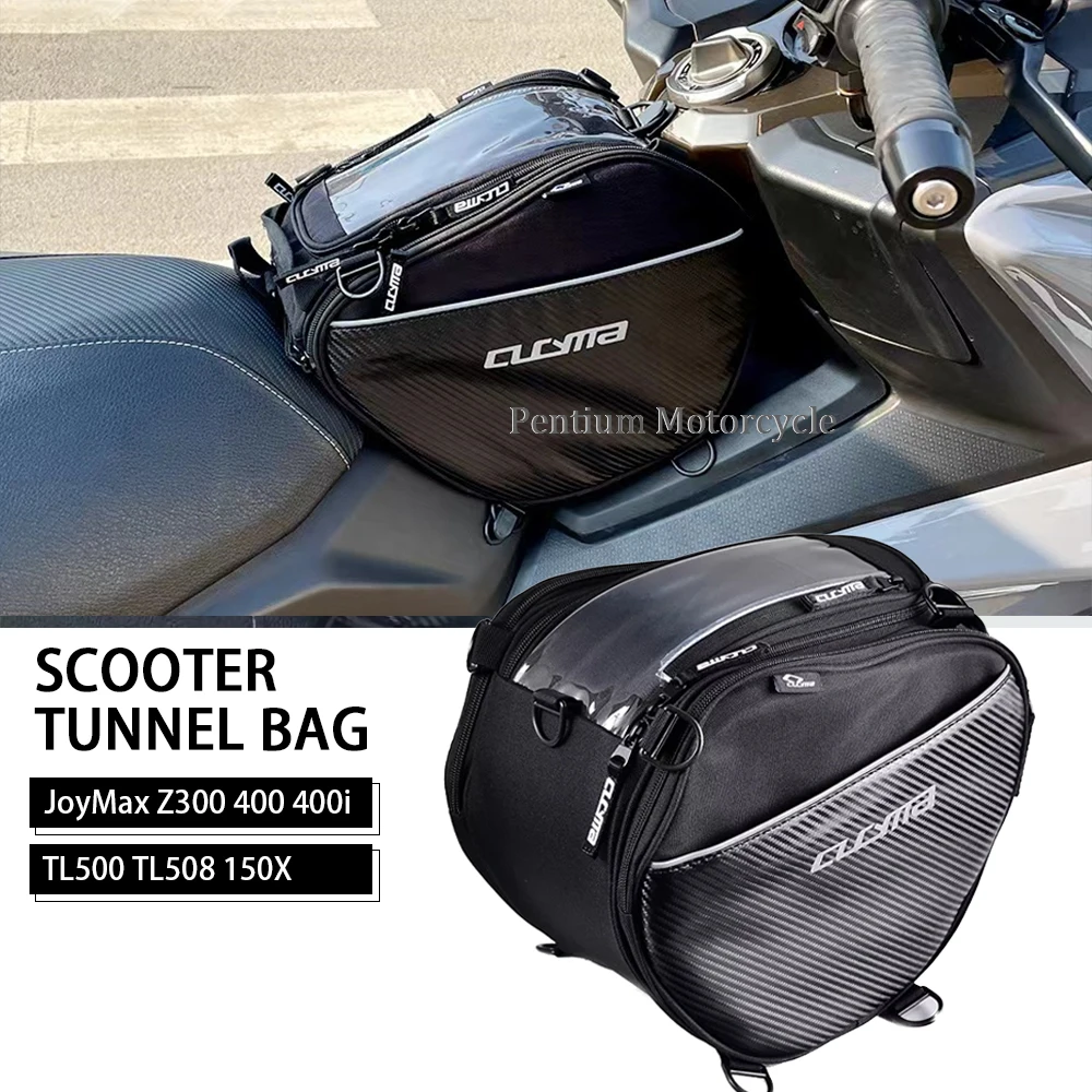 

Motorcycle Scooter Tunnel Seat Bag For SYM JoyMax CRUiSYM XMAXSYM 300 Z300 400 400i TL500 TL508 150X Saddle Bags Pedal Parts