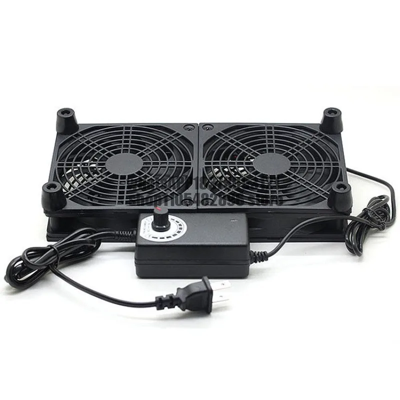 Router cooling fan base silent large air volume cabinet power amplifier 15.6 inch notebook