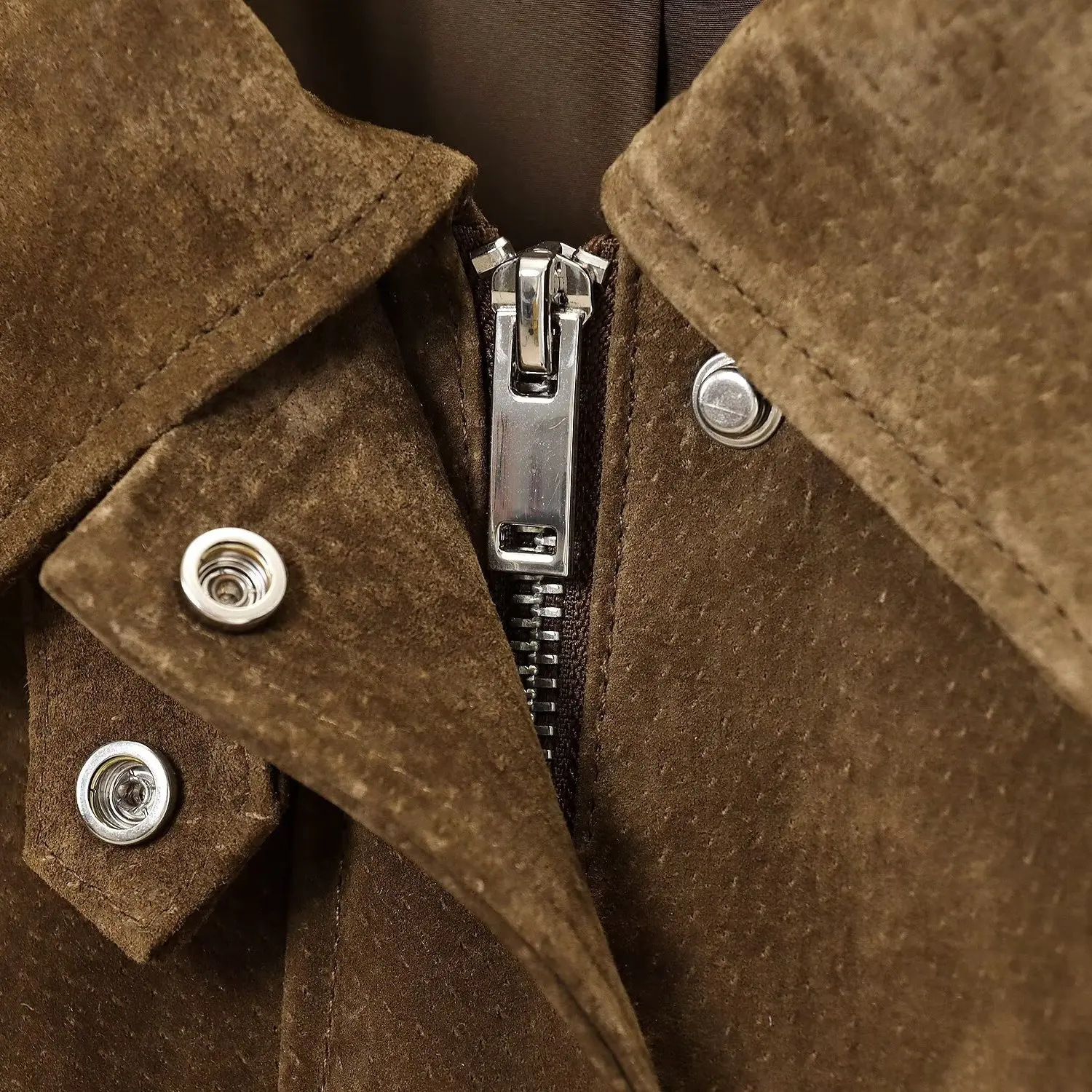 JNLEAOG Women's Leather Pilot Jaet Autumn New Sle Wind Design Sense Outerwear Long Sve Loose Fit Polyester Fiber