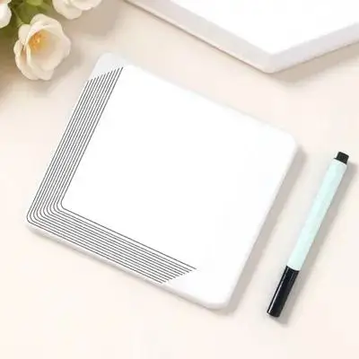 

12 Pcs Erase Whiteboard Reminders Reusable Whiteboard Stickers Washable Labels PVC Signs Wall Decals Notebook