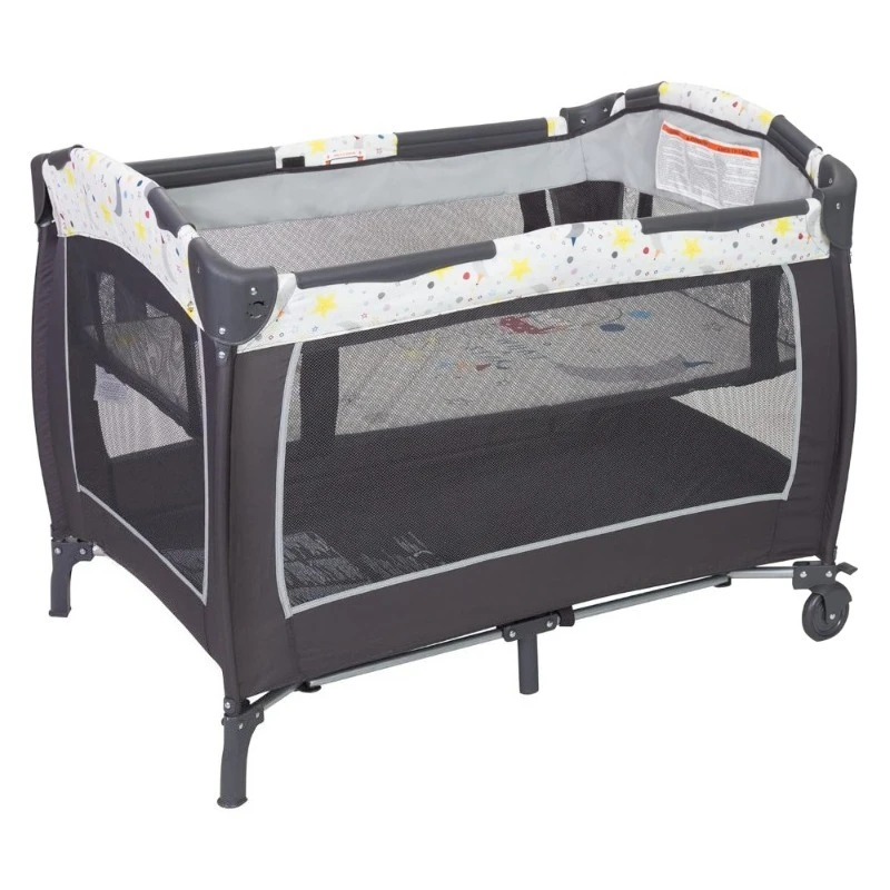 Lil Snooze Deluxe II Nursery Center Baby Crib Mobile مع موسيقى وجهاز عرض ضوئي ليلي