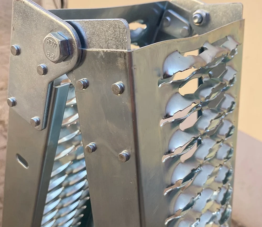 إطار سلم متخصص لسهولة التشغيل والإيقاف، وقدرة تحمل قوية للغاية لجزازة العشب #2