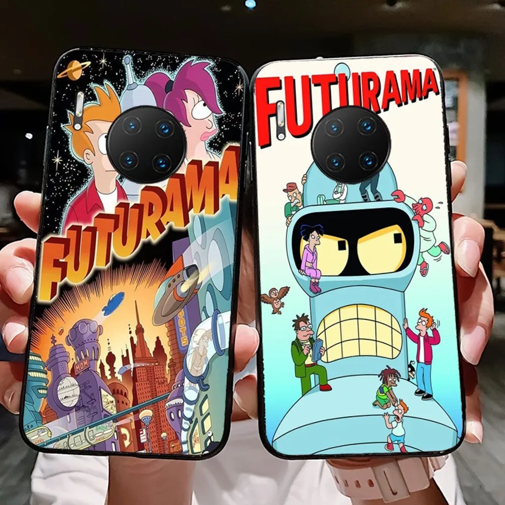 F-Futurama-Bender Art Phone Case For Huawei Mate 10 20 30 40 50 lite pro Nova 3 3i 5 6 SE 7 pro 7SE