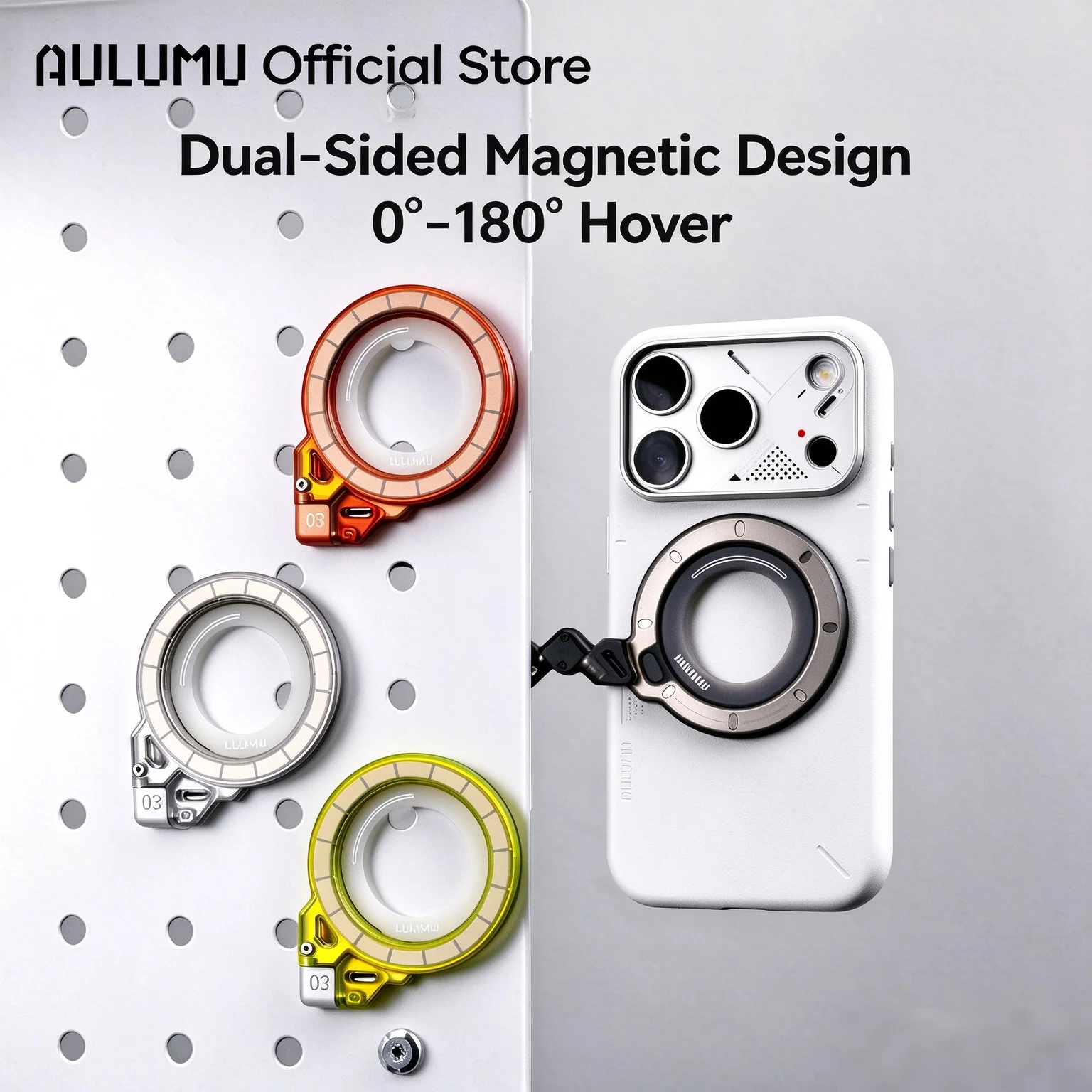 Aulumu G09 Ghost スマホリング