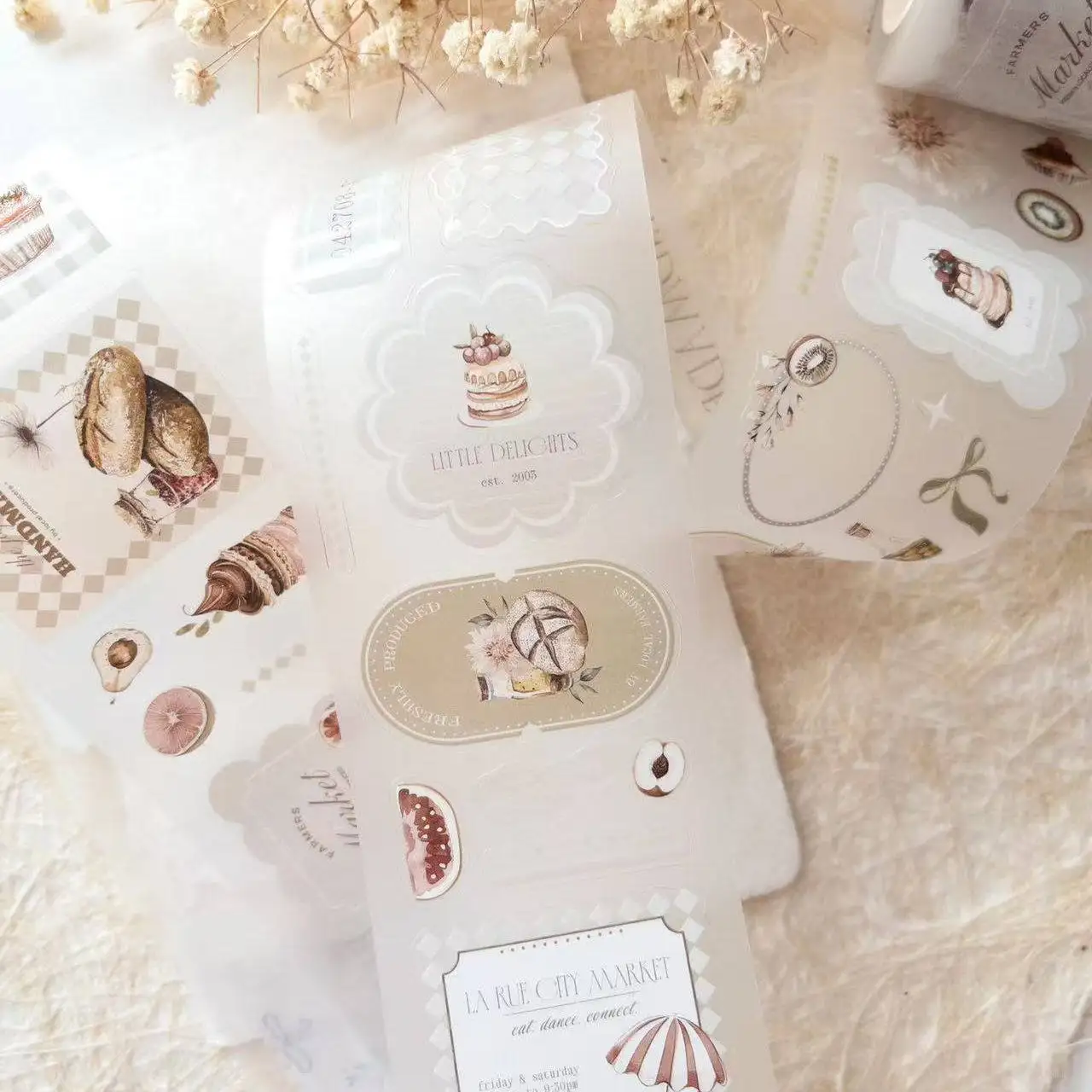 

Washi pet tape in stock, new Crea With Gaby Little Delights journal