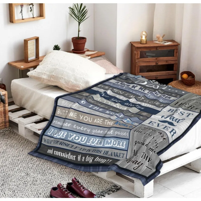 هدايا عيد الأب، بطانيات الأب من البنات والأبناء، هدايا عيد الميلاد للأب والأجداد، أفضل أفكار هدايا الأب #5