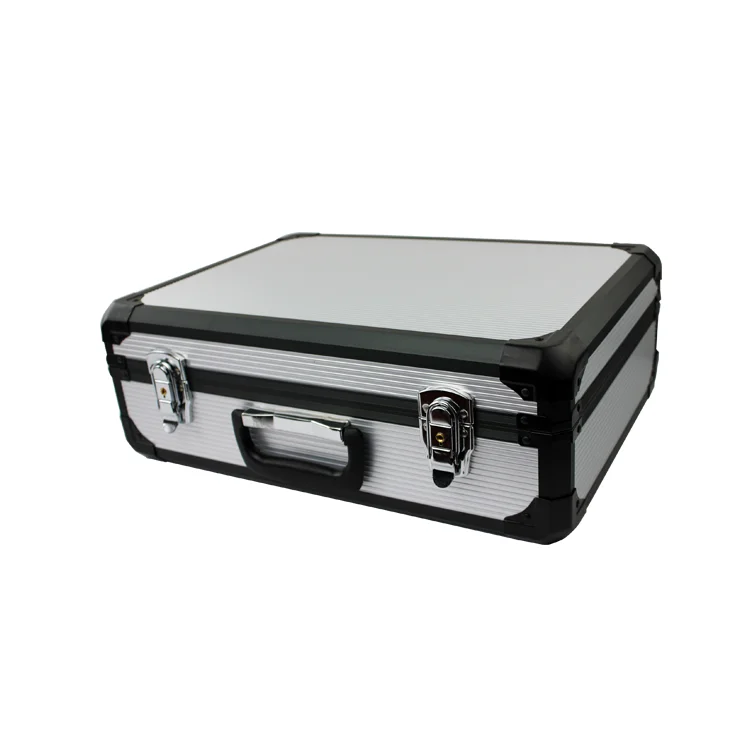 xx-Customizable Size Aluminum Brief Case Shipping Tool Case Aluminum Carrying Hard Inside Foam Aluminum Flight Tool Cases