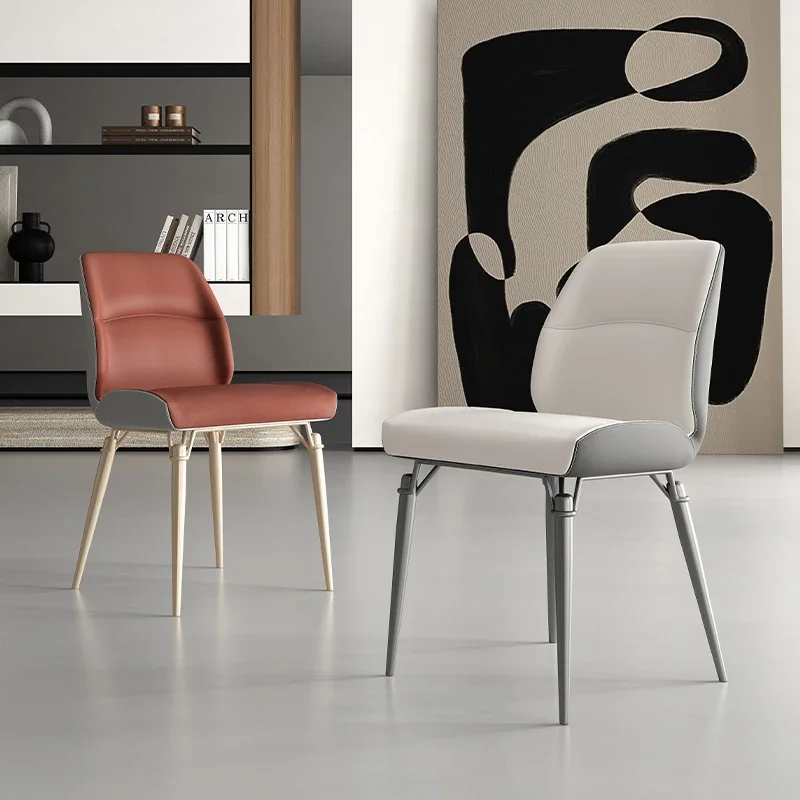 XL  Light Luxury Dining Chair Hotel Sample Room Dining-Table Chair Armchair