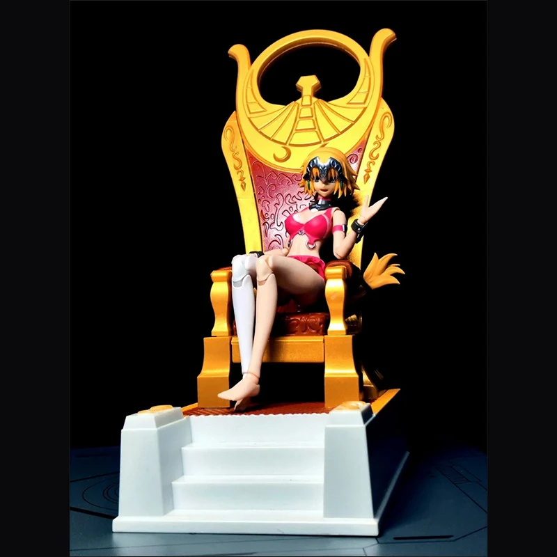 

Athena Plastic Seat Model Assemble The Throne Model Dollhouse Furniture Micromodel Tabletop Decoration 1:12