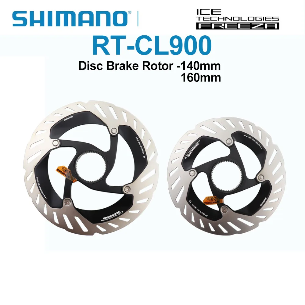 AliExpress Shimano RT CL900 ice Technology Brake Disc Center Lock Disc Rotor Road Mountain Bikes Disc CL900 140mm 160mm