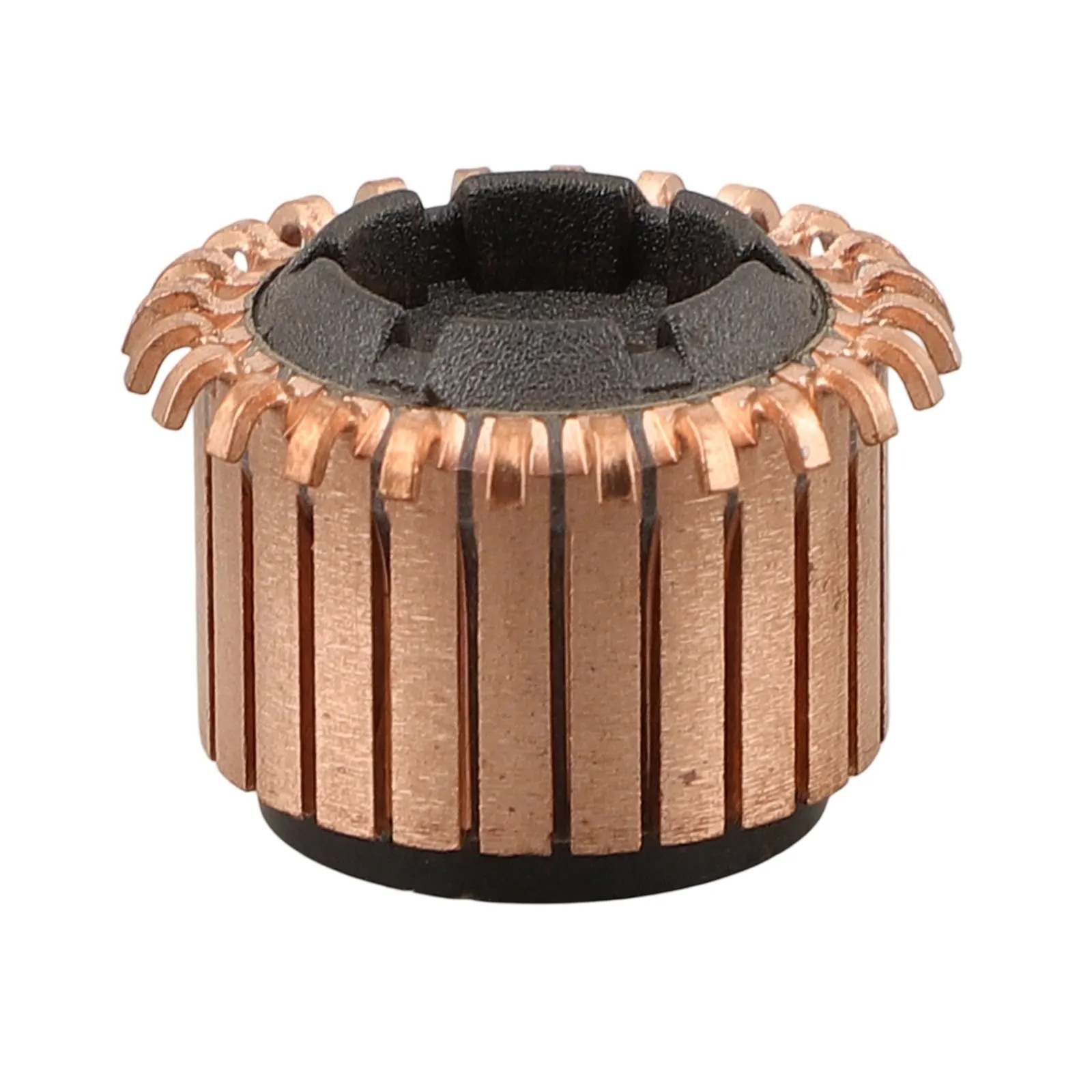 22.65 X 9.5 X 15（18.8) Mm 24P Teeth Copper Hook Type Electrical Motor Commutator Mechanical Power Angle Grinder Commutator