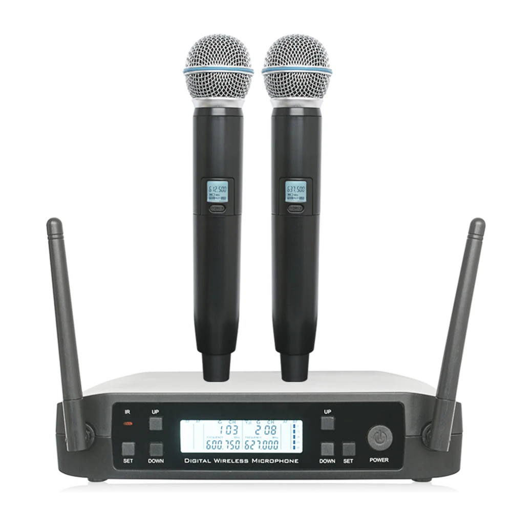 GLXD4 GLXD24 BETA58 BETA58A Wireless Collar Headset Handheld Microphone for Stage Performances DJ Speech